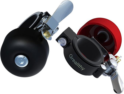 Greallthy Bike Bell Classic Brass Bicycle Bell,Bike Bells for Adults Kids, Loud Retro Bell for Road & Mountain Bikes, Universal Handlebar Fit.