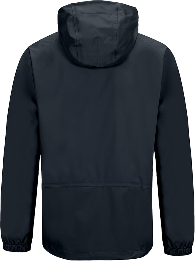 Little Donkey Andy Men's Waterproof Rain Jacket Outdoor Lightweight Rain Shell Coat for Hiking,Golf,Travel