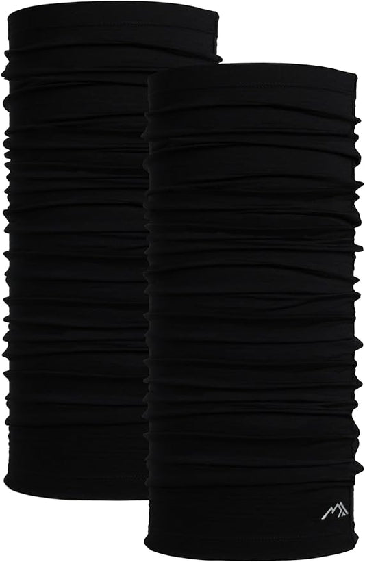 Merino.tech Merino Wool Ski Neck Gaiter - Face Mask Neck Warmer for Men & Women