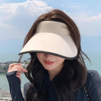 Sun Hats for Women Wide Brim UPF 50+ UV Protection Summer Beach Cap Adjustable Packable Sport Visors Tennis Golf