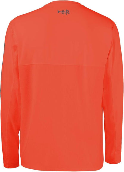 BASSDASH Fishing T Shirts for Men UV Sun Protection UPF 50+ Long Sleeve Tee T-Shirt