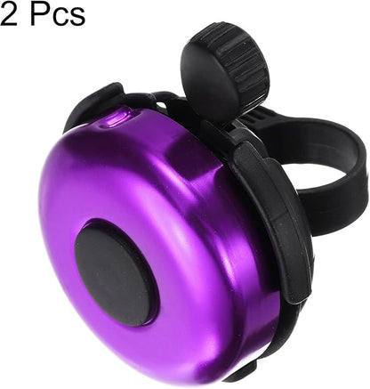 HARFINGTON Bike Bell Aluminum Classic Bicycle Bells with Loud Crisp Clear Sound Bike Ring Bell Bike Accessories for Adults Children Road Mountain Bike