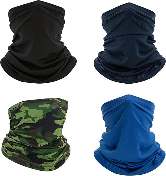 Neck Gaiter Face Mask,Sun Cooling Scarf,Balaclava Bandana Cover for Men Women