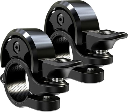 Greallthy Bike Bell, Aluminum Alloy Bicycle Bell with Clear Loud Sound, Bike Bells for Adults and Kids, Sturdy and Compact Bell Fits 0.75-1in(19-25.4mm) Handlebar for Mountain, Road Bikes.