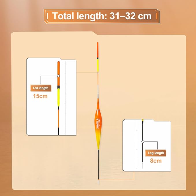 Fishing Bobbers, Fishing Floats, light up bobbers night fishing, slip bobbers for fishing, day or night fishing gear, LED Color-Changing Signal for Fishing, Deep Stillwater(5-12 meters)