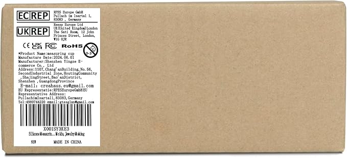 Creahaus Silicone Measuring Cups Tool Kit, Non-Stick Black Number 250 & 100ml Epoxy Mixing Cups, Reusable Resin Supplies with Silicone Cups, Stir Sticks, Pipettes, Mat for Resin Molds, Jewelry Making