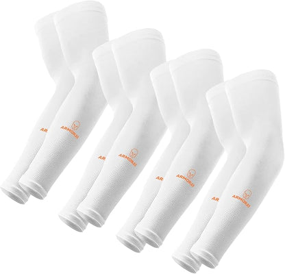 ARMORAY Arm Sleeves for Men or Women - Tattoo Cover Up - Cooling Sports Sleeve for Basketball Golf Football