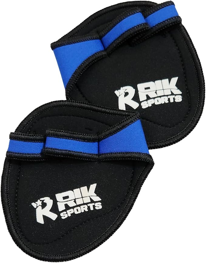 Non-Slip Neoprene Gym Grip Pads – Alternative to Workout Gloves for Weightlifting, Pull-Ups, Powerlifting, Calisthenics, and Gymnastics – Fitness Grips for Men and Women