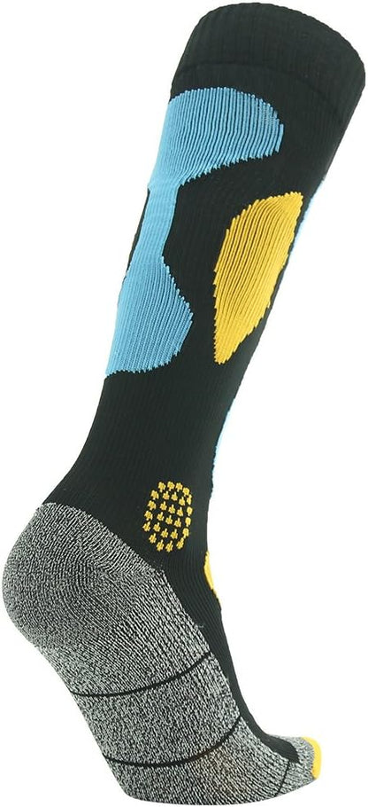 RANDY SUN Waterproof Skiing Socks, [SGS Certified] Unisex Knee High Breathable Hiking Trekking Sock 1 Pair