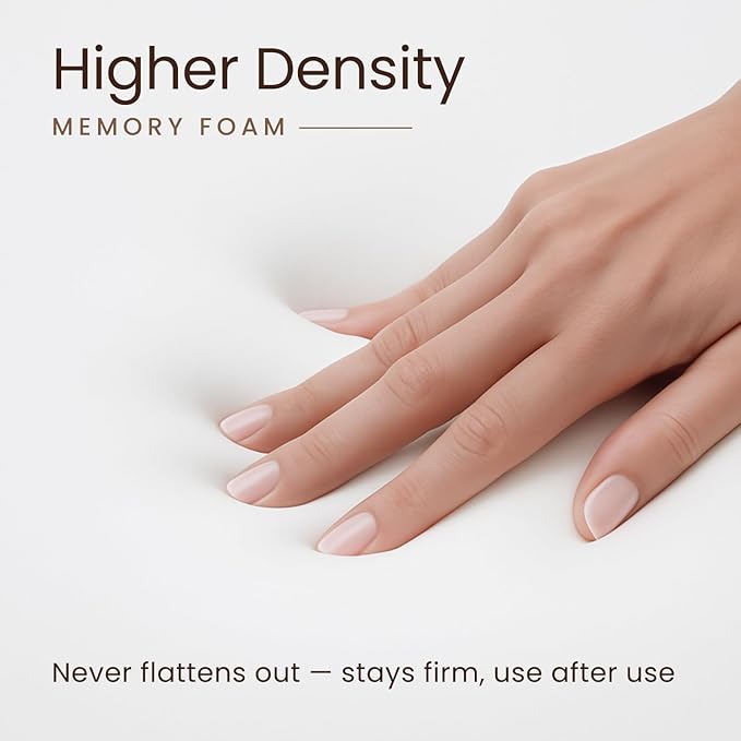 Sleepavo Office Chair Cushion - Seat Cushion for Tailbone Pain Relief - Butt Pillow for Coccyx, Sciatica, and Lower Back Pain - Orthopedic Chair Pad for Lumbar Support in Office Desk (Gray)