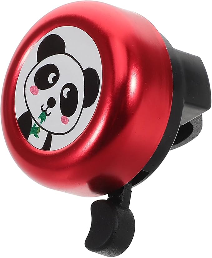 Zerodeko Cute Cartoon Animal Bicycle Bell Loud Sound Fit Handlebar Bell for Boys Cycling Scooter Accessories Easy Installation Safety Horn