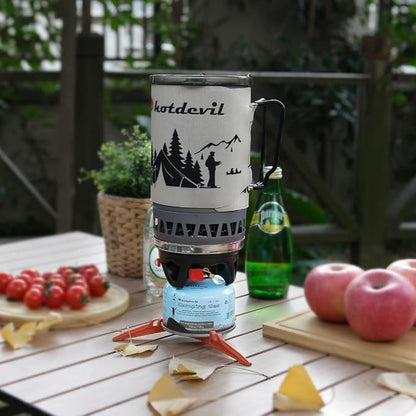 Hotdevil Isobutane Fuel Canister 100 Gram Camping Stove Fuel Butane Propane Blend Camping Fuel Gas Canister Backpacking Fuel Light-weight Compact Camping Fuel Mini Propane Tanks Camp Stove Fuel 3.53oz