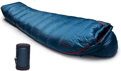 Ultralight Mummy Down Sleeping Bag 650 Fill Power Duck Down Suits for 32 Degree F for Camping Hiking Backpacking