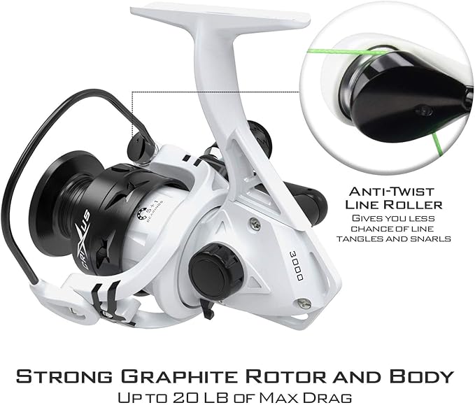 KastKing Crixus Fishing Rod and Reel Combo, High Performance Spinning & Baitcaster Combo, IM6 Graphite 2Pc Blanks, Zirconium Oxide Rings, SuperPolymer Handle, Lightweight Reel with Aluminum Spool