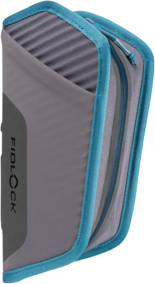 FIDLOCK Twist Essential Bag with Bike Base | Optimized for Bike’s Frame Triangle | Splash-Proof Material Closure | Additional Compartments Inside and Outside | Blue | Medium