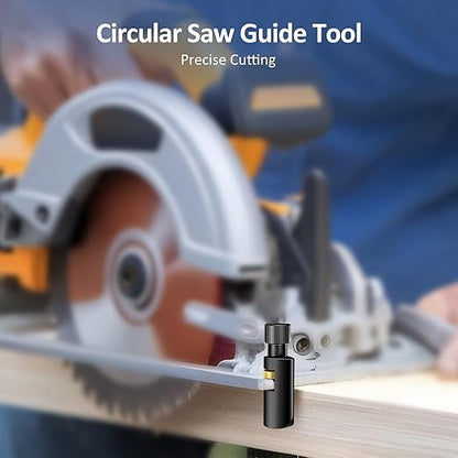 8 inch 3D Multi-Angle Measuring Square Ruler, WT103C High Precision Hole Scribing Woodworking Tools, 0-90° Aluminum Alloy Carpenter Square with Stair Gauges, Carpenter Pencils 6 Refills.