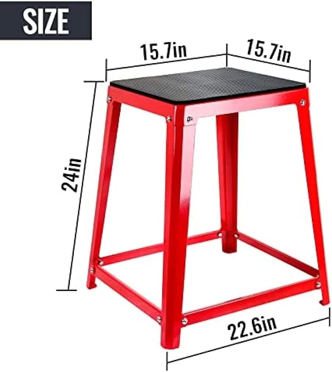 Plyometric Platform Box, Plyometric Box Jump Set For Home Gym Training, Conditioning, Strength Training