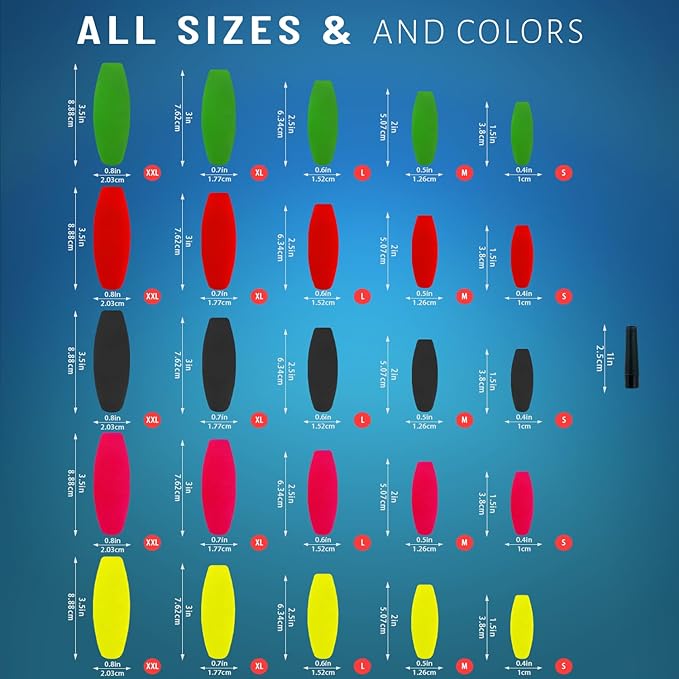 Narcissus Fishing Bobbers Floats for Catfish,Foam Fishing Peg FloatsFreshwater and Saltwater,Perfect for Santee Catfish Rig