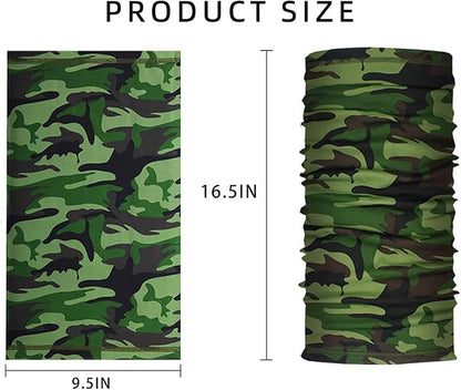 Neck Gaiter Face Mask,Sun Cooling Scarf,Balaclava Bandana Cover for Men Women