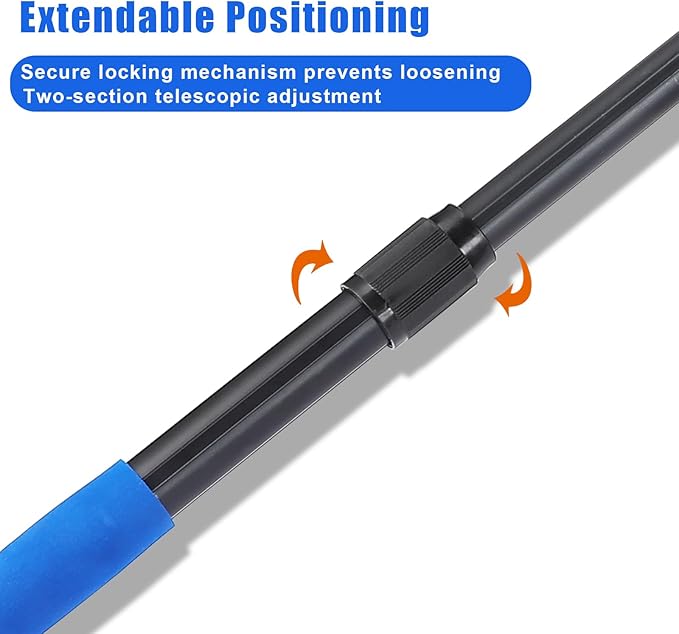 Floating Fishing Net, Foldable for Easy Storage, Retractable, Ideal for Bass, Trout, Kayak & Boat Fishing, Easy Catch & Release