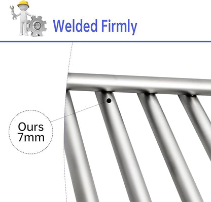 7536 7525 Grill Grates Replacement for Weber Spirit Grill Parts E-310, E-320, 300 Series, Weber Genesis Grill Silver B/C, Gold B/C, Platinum B/C, Spirit 700 and 900, 17.4” Flavorizer Bars Grid