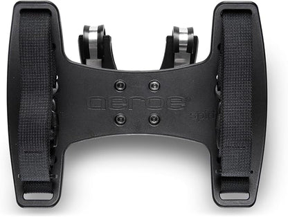 AEROE Spider Handlebar Cradle Bike Bag Carrier, Front Bike Rack Fits all Mountain, Gravel, Road and Electric Bikes, Easy to Install and Use, Carry any type of Front Roll Dry Bag, Bag, Tent up to 11lbs