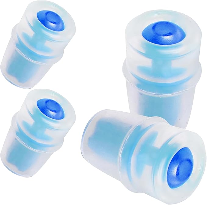 Bite Valve Replacement Mouthpiece Fit for Hydration Pack Bladder Water Backpack and Most Brands(4-Pack), with Shutoff Valve and Tube O-Ring