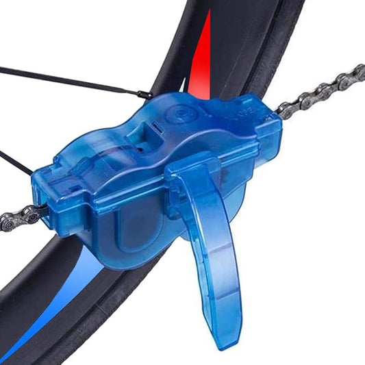 MMOBIEL Bike Chain Cleaning Tool Chain Scrubber with Rotating Brushes for Deep Cleaning – Bicycle Maintenance Tool Kit for MTB, Road, BMX & City Bikes