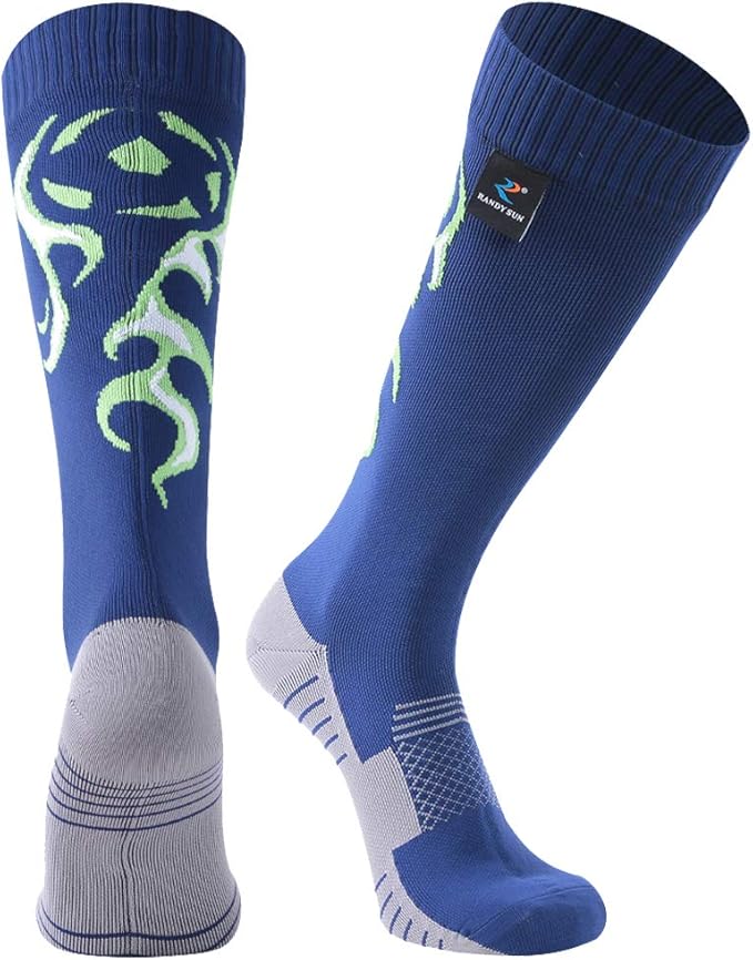 RANDY SUN Waterproof Skiing Socks, [SGS Certified] Unisex Knee High Breathable Hiking Trekking Sock 1 Pair