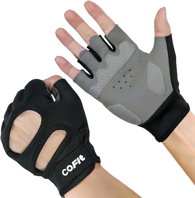 COFIT Breathable Workout Gloves, Antislip Weight Lifting Gym Gloves for Men Women, Superior Grip & Palm Protection for Weightlifting, Fitness, Exercise, Training