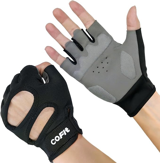 COFIT Breathable Workout Gloves, Antislip Weight Lifting Gym Gloves for Men Women, Superior Grip & Palm Protection for Weightlifting, Fitness, Exercise, Training