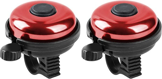 Classic Bike Bell, Aluminum Bicycle Bell, Loud Crisp Clear Sound Bicycle Bike Bell for Adults Kids