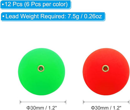 PATIKIL Fishing Bobber, Slip Foam Floats Buoy Rig Stoppers for Crappie Trout Bass Fishing