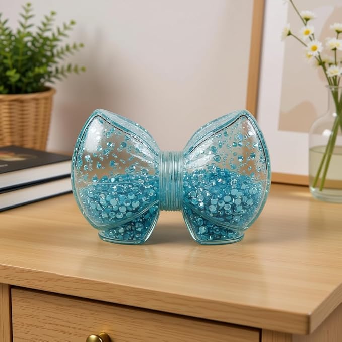 Elegant Bow Resin Molds Silicone Molds - Reusable Classic Design for Casting with Epoxy Resin, Concrete, and Plaster to Create DIY Home Decor, Cosmetic Organizers, and Plant Pots