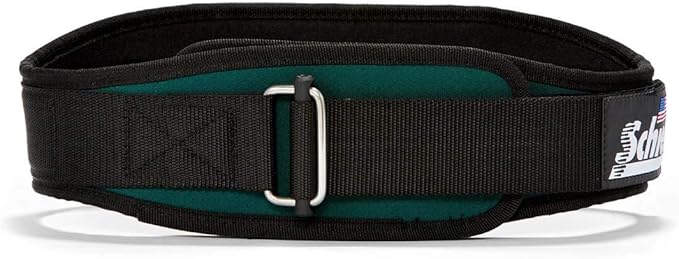 Schiek Sports Model 2004 Nylon 4 3/4" Weight Lifting Belt - Black