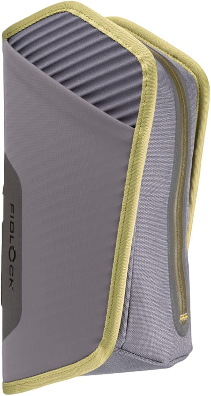 FIDLOCK Twist Essential Bag with Bike Base | Optimized for Bike’s Frame Triangle | Splash-Proof Material Closure | Additional Compartments Inside and Outside | Green | Large