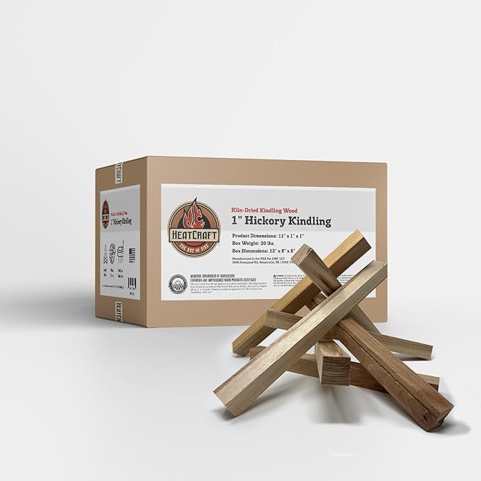 Premium Kiln Dried Wood Kindling for Pizza Ovens, Tabletop Fire Pits & Campfires