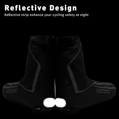 Cycling Shoe Covers Winter Warm Road MTB Bicycle Booties Windproof Bike Overshoes Thermal Shoes Cover for Men Women