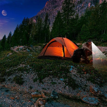 LED Hat Light - POWERCAP Baseball Cap with Light Built in - LED Cap Visor Light with Bright Headlight and IPX4 Rating