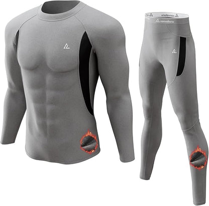 CL convallaria Thermal Underwear Long Johns Set Mens Winter Gift Hunting Gear Sport Base Layer Bottom Top