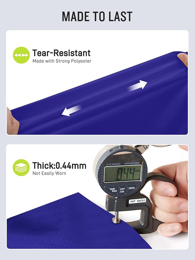 SaphiRose Hooded Rain Poncho Waterproof Raincoat Jacket for Men Women Adults