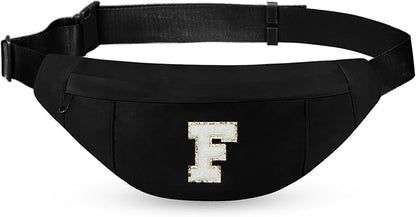 MAXTOP Large Crossbody Fanny Pack with 4-Zipper Pockets,Gifts for Enjoy Sports Festival Workout Traveling Running Casual Hands-Free Wallets Waist Pack Phone Bag Carrying All Phones