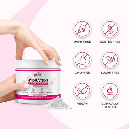 Sugar-Free Electrolyte Powder Drink Mix Fast Hydration Naturally Sweetened with Organic Monk Fruit, Pineapple Mango Flavor (310g) with Key Electrolytes and Trace Minerals –Keto Friendly, Vegan