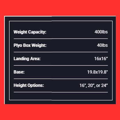 REP Adjustable Plyo Box | Metal Jump Platform | Home Gym Exercise Step | Plyometric Training Equipment | Fitness Workout Bench | Assembled Steel Jumping Boxes | Adjustable Height Workout Tool