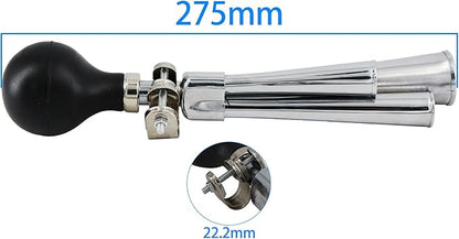 Classic Vintage Bicycle Air Horn Straight Tube for Most Bicycle Golf Carts