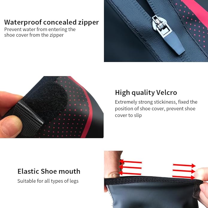 Cycling Shoe Covers Winter Warm Road MTB Bicycle Booties Windproof Bike Overshoes Thermal Shoes Cover for Men Women