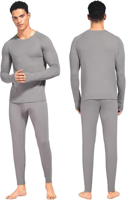 Thermal Underwear for Men: Micro-Fleece Lined Base Layer