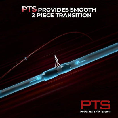 KastKing Royale Legend II Twin Tip Fishing Rod and Reel Combos, Spinning & Casting Combo, IM6 Graphite 2Pc Blanks, Extra Backup Tip Section, Stainless-Steel Guides, KastFlex Technology, EVA Handles