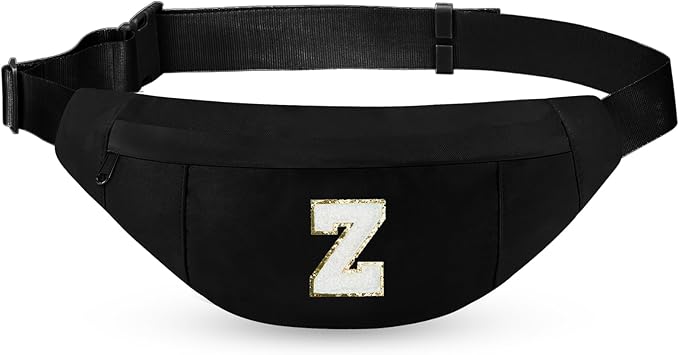 MAXTOP Large Crossbody Fanny Pack with 4-Zipper Pockets,Gifts for Enjoy Sports Festival Workout Traveling Running Casual Hands-Free Wallets Waist Pack Phone Bag Carrying All Phones