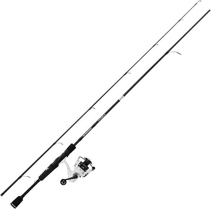 KastKing Crixus Fishing Rod and Reel Combo, High Performance Spinning & Baitcaster Combo, IM6 Graphite 2Pc Blanks, Zirconium Oxide Rings, SuperPolymer Handle, Lightweight Reel with Aluminum Spool